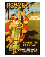 Mid Pacific Carnival, 6th Floral Parade - Fine Art Prints & Posters