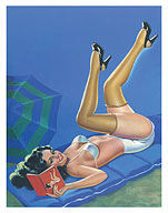 Merry Mirthful Maidens - Wink Magazine Cover March 1946 - Fine Art Prints & Posters
