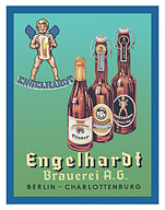 Engelhardt Brewery (Brauerei) German Beer - c. 1936 - Fine Art Prints & Posters