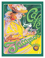 Cafe Jacqmotte - Brussels (Bruxelles) Belgium - c. 1897 - Fine Art Prints & Posters