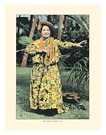 Hilo Hattie - Hawaiian Singer, Hula Dancer, Actress - c. 1941 - Fine Art Prints & Posters