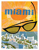 Miami, Florida - Sunglasses - c. 1963 - Fine Art Prints & Posters