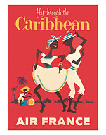 Aviation: Fly Through the Caribbean - Fine Art Prints & Posters