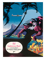 Pan Am, Fly to Glamorous Brazil - Fine Art Prints & Posters