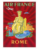Aviation Rome Vatican - Statue of St. Peter - Fine Art Prints & Posters
