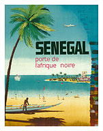 Senegal, Africa - Porte de L'Afrique Noire (Gateway to Sub-Saharan Africa) - Ngor Beach, Dakar - Fine Art Prints & Posters