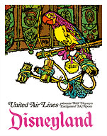 Disneyland -  José the Mexican Macaw - United Air Lines - Fine Art Prints & Posters