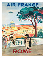 Rome - Aviation - St. Peters Basilica - Vatican - Fine Art Prints & Posters
