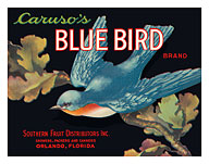 Caruso's Blue Bird Brand - c. 1930's - Fine Art Prints & Posters
