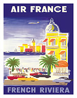 Aviation - French Riviera - Côte d'Azur, Le Negresco Hotel - Fine Art Prints & Posters