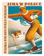 Zima w Polsce (Winter in Poland) - Polska (Polish) - Polen - Pologne - Cross Country Ski - Fine Art Prints & Posters