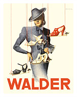Walder - Switzerland - Swiss Shoe Store - Schuhhaus Walder AG - Fine Art Prints & Posters