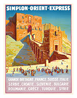 Syria - Simplon Orient Express - Citadel of Aleppo - Fine Art Prints & Posters