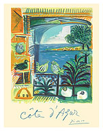 Côte d’Azur - Picasso’s Studio Pigeons Velazquez - c. 1962 - Fine Art Prints & Posters