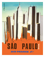 São Paulo Skyscrapers - Brazil (Brasil) - Fine Art Prints & Posters