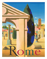 Rome, Italy - Villa - Fine Art Prints & Posters