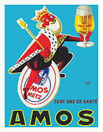 Amos Pils Metz Beer - Cent ans de Santé (One Hundred Years of Health) - France - Fine Art Prints & Posters