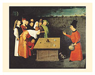 The Conjurer - Cups and Balls Trick - c. 1480 - Fine Art Prints & Posters