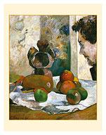 Still Life with Profile of French artist Charles Laval - c. 1886 - Fine Art Prints & Posters