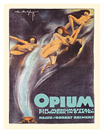 Opium - Directed by Robert Reinert - German Silent Film - c. 1919 - Fine Art Prints & Posters