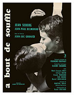 Breathless (Á Bout de Souffle) - Jean Seberg, Jean-Paul Belmondo - c. 1959 - Fine Art Prints & Posters