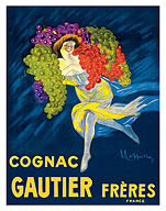 Cognac Gautier Frères - Fine French Cognac - c. 1907 - Fine Art Prints & Posters