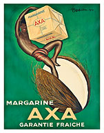 Axa Margarine - Freshness Guarantee (Garantie Fraîche) - c. 1931 - Fine Art Prints & Posters