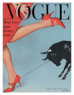 Fashion Magazine - Feb 15 1958 - The Red Shoe - Running with the Bulls - Fine Art Prints & Posters