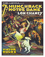 The Hunchback of Notre Dame - Starring Lon Chaney - c. 1923 - Fine Art Prints & Posters