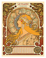 Zodiac (Zodiaque) Calendar - La Plume Magazine - c. 1896 - Fine Art Prints & Posters