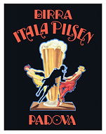 Padova Italian Pilsen Beer (Birra Itala Pilsen) - c. 1920 - Fine Art Prints & Posters