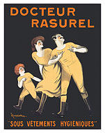 Doctor Rasurel Thermal Underwear - c. 1906 - Fine Art Prints & Posters