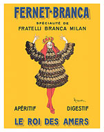 Fernet-Branca Apertif - The King of Bitters - Branca Brothers of Milan - c. 1909 - Fine Art Prints & Posters