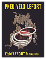 Lefort Bike Tires (Pneu Vélo) - c. 1911 - Fine Art Prints & Posters