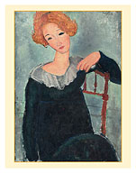Woman with Red Hair - c. 1917 - Fine Art Prints & Posters