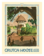 Crutch House, Latton Harlow - London Underground - Elves and Rabbits - c. 1930's - Fine Art Prints & Posters