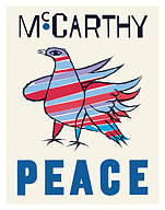 Eugene McCarthy Peace - c. 1968 - Fine Art Prints & Posters