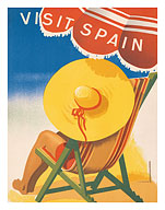 Visit Spain - Cala Ratjada, Mallorca Resort - c. 1930's - Fine Art Prints & Posters