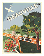 Deauville, France - Queen of the Normandy Beaches - c. 1925 - Fine Art Prints & Posters