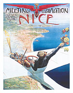 1910 Aviation Meeting (Meeting d’Aviation) - Nice, France - Fine Art Prints & Posters
