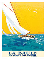 La Baule, France - The Beach of the Sun (La Plage Du Soleil) - c. 1931 - Fine Art Prints & Posters