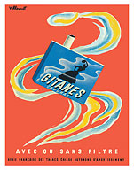 Gitanes Caporal Cigarettes - c. 1960 - Fine Art Prints & Posters
