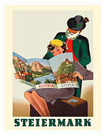 Styria (Steiermark), Austria - c. 1953 - Fine Art Prints & Posters