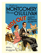 Hide-Out - Starring Robert Montgomery, Maureen O'Sullivan - Directed by W.S. Van Dyke - c. 1934 - Fine Art Prints & Posters