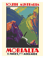 Morialta, South Australia - 8 miles from Adelaide - c. 1940 - Fine Art Prints & Posters