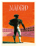 Madrid, Spain - Bullfighter - c. 1954 - Fine Art Prints & Posters