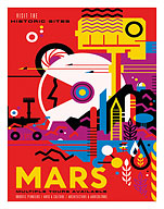 Visit the Historic Sites - Mars - Fine Art Prints & Posters