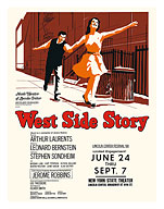 West Side Story - Starring Natalie Wood and Richard Beymer - New York Theater, Lincoln Center - c. 1968 - Fine Art Prints & Posters
