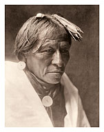 A Man of Taos - The North American Indians - c. 1905 - Fine Art Prints & Posters