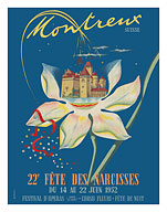 Montreux, Switzerland - 22nd Annual Narcissus Festival - 1952 - Fine Art Prints & Posters